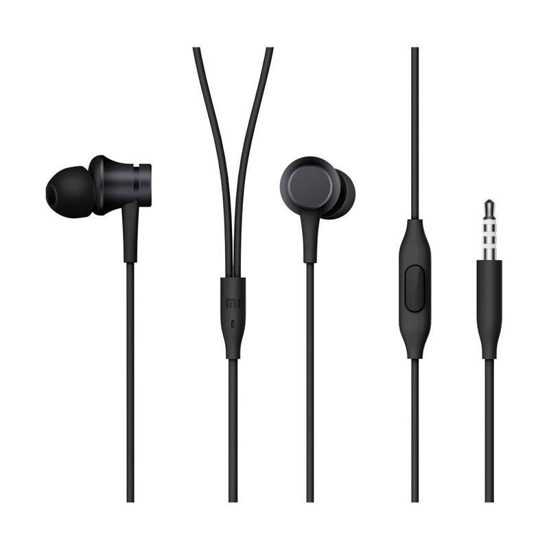 Xiaomi Mi In Ear Headphone Basic Matte - Black - سماعة